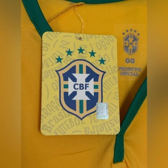 Original CBF Brazil Soccer Jersey. - Picture 11 of 13